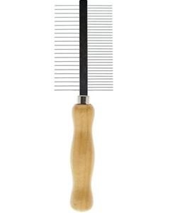 Pettine doppio manico legno