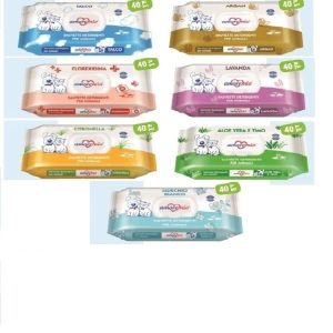 Salviette detergenti 40 pezzi