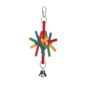 Giochi per uccellini in legno per tutte le taglie - Girandola con stecco