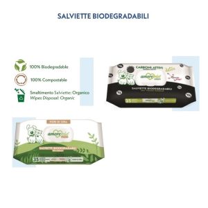 Salviette detergenti biodegradabili