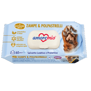 Salviette zampe e polpastrelli