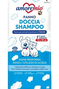 Panno doccia talco