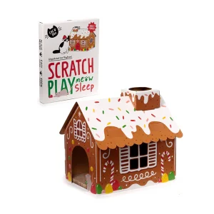 Tiragraffi casetta di Natale