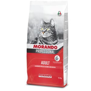 Crocchette con manzo e pollo "professional" cat adult kg 15